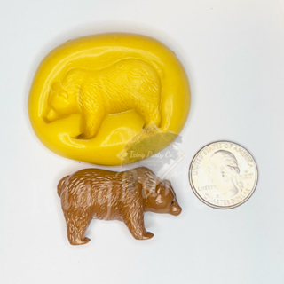 Single Full-body (Sideview) Bear Mold