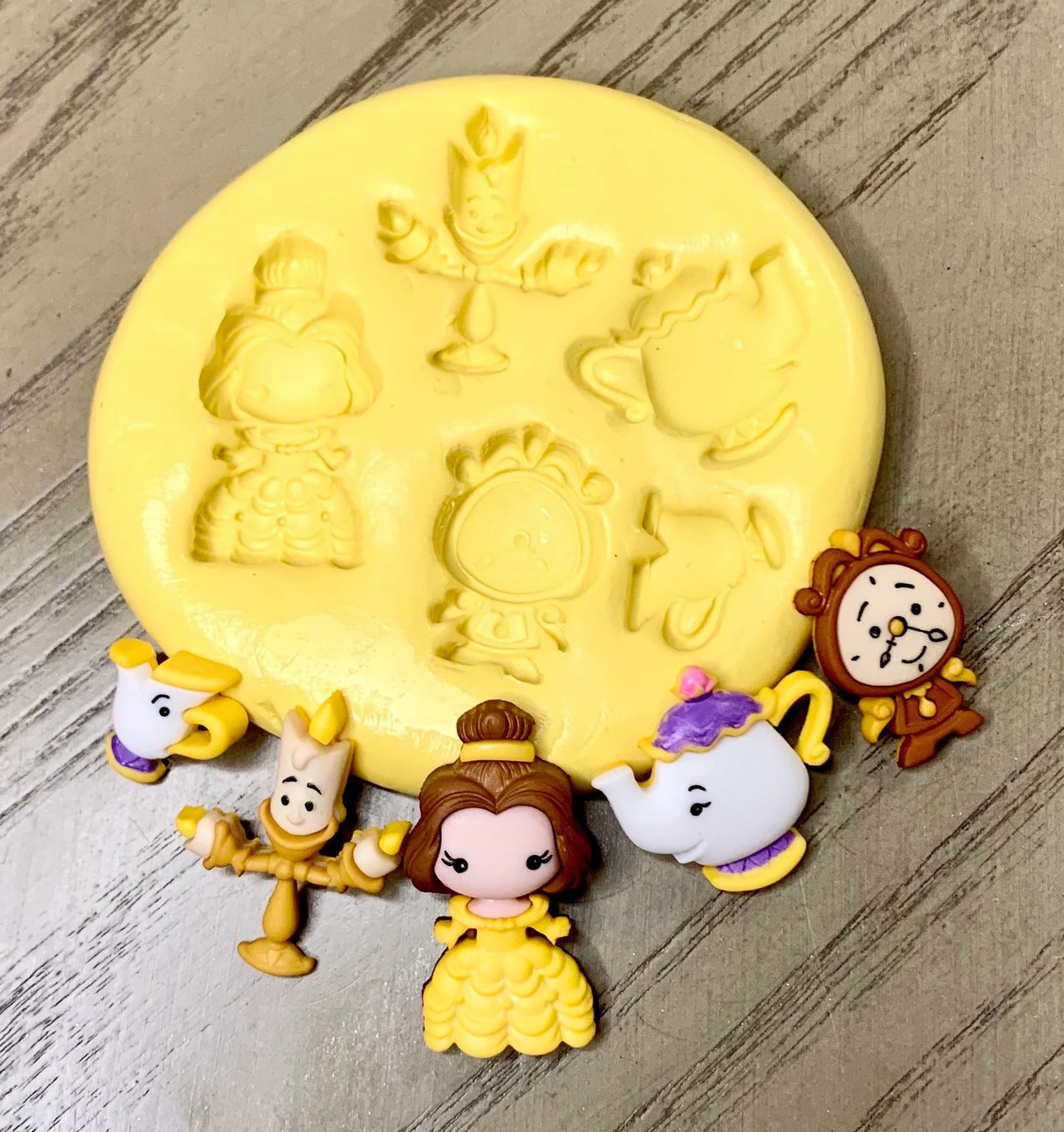 Belle and Friends Mold
