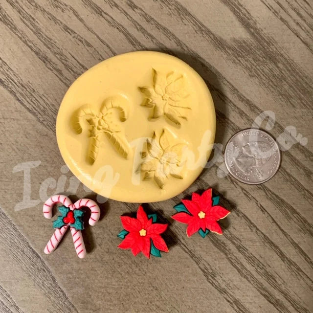 Candy Cane/Poinsettia Mold