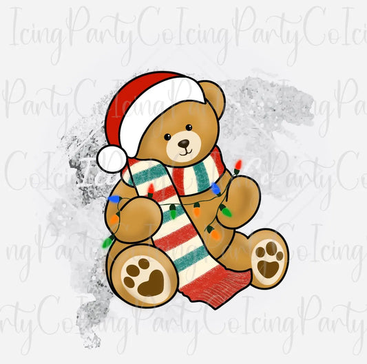 Christmas Teddy Cookie Cutter