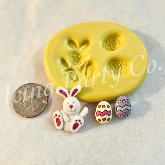 Easter Bunny & Eggs Mold
