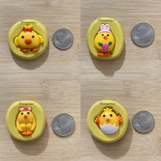 Easter Chicks Mold Combo