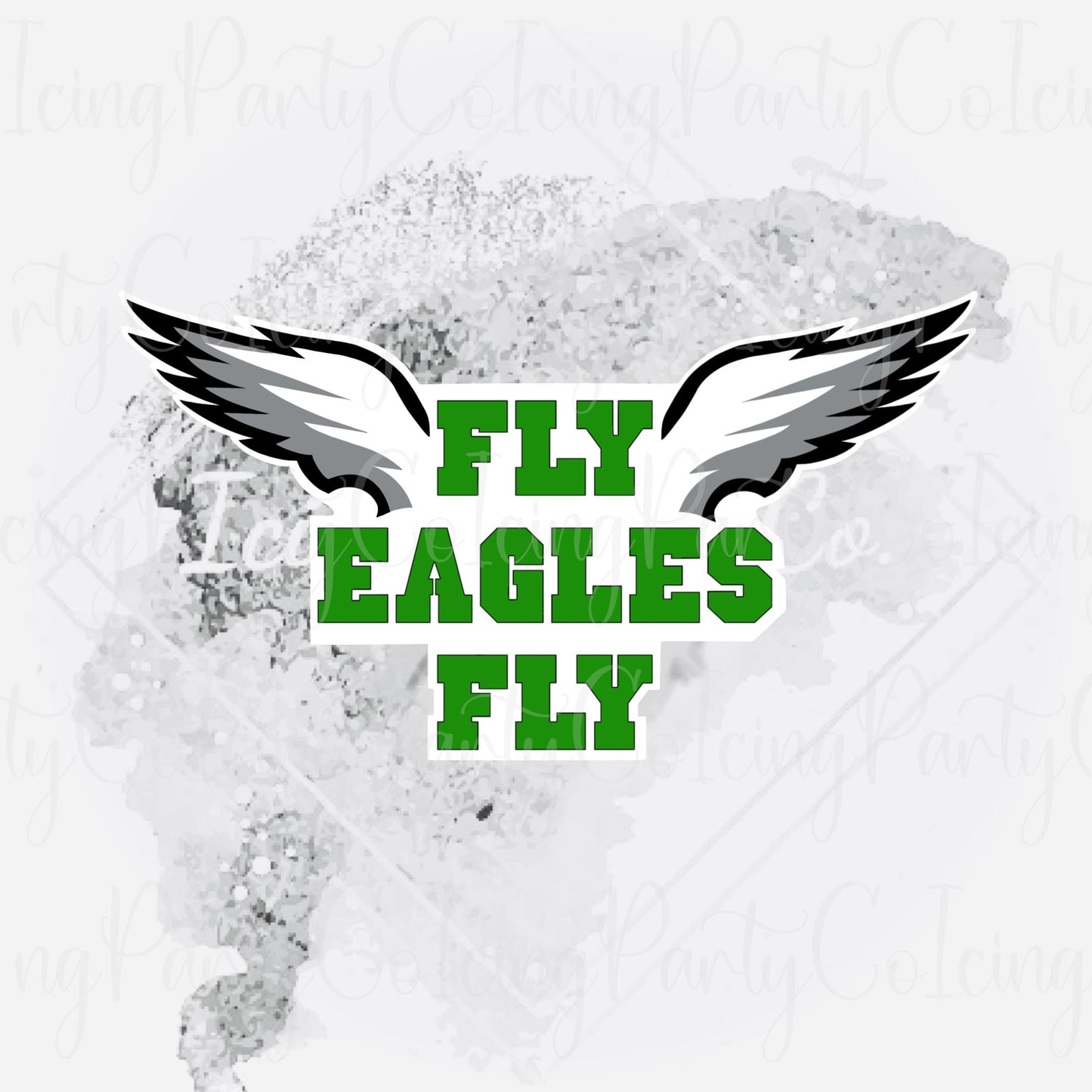 Fly Eagles Fly w/Wings Cookie Cutter