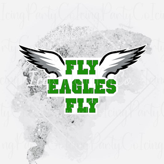 Fly Eagles Fly w/Wings Cookie Cutter