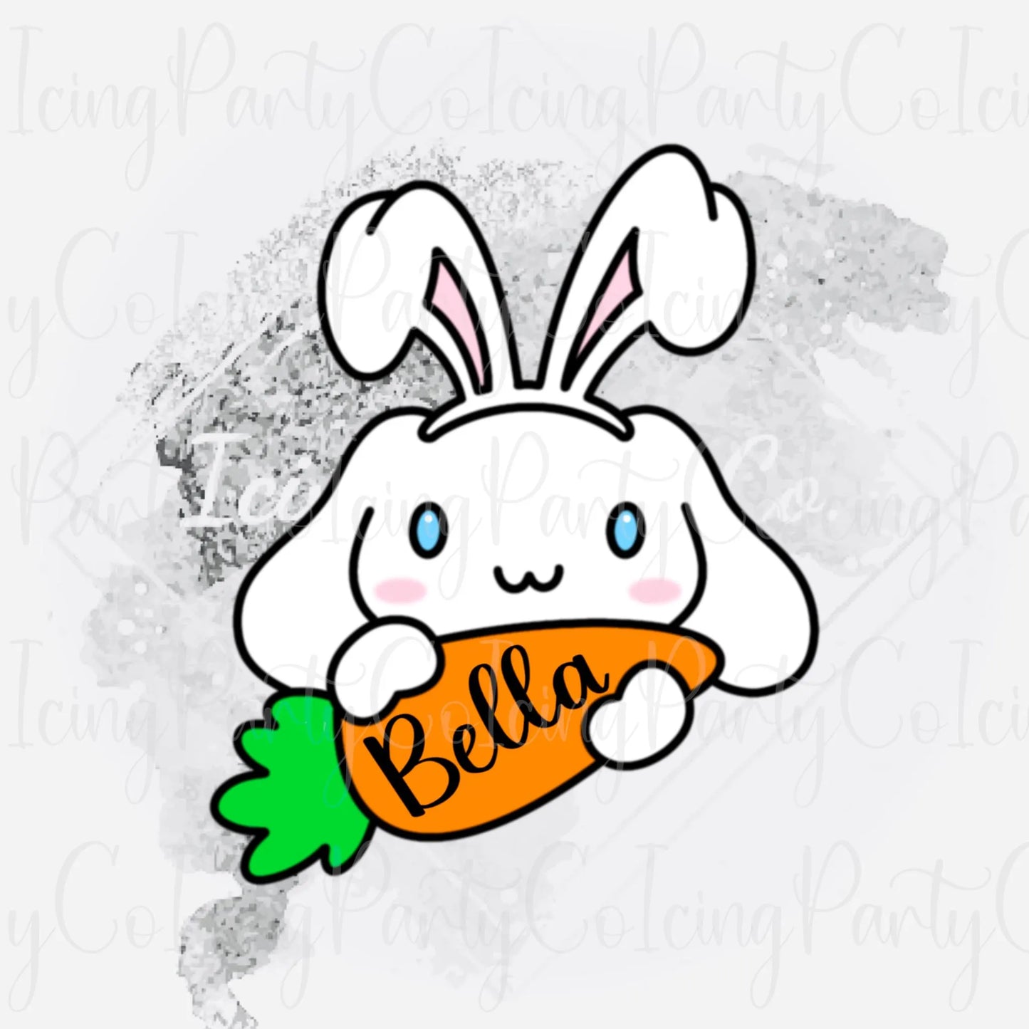 HK Cinnamon Bunny Carrot Plaque Cookie Cutter