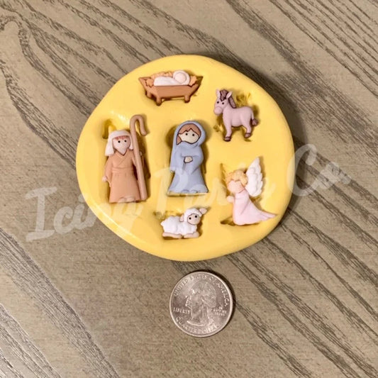 Nativity Set (Natividad) Mold