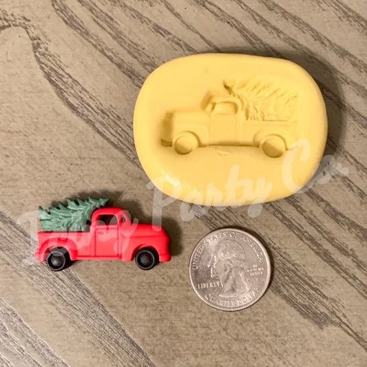 Pick-up Truck with Tree Mold