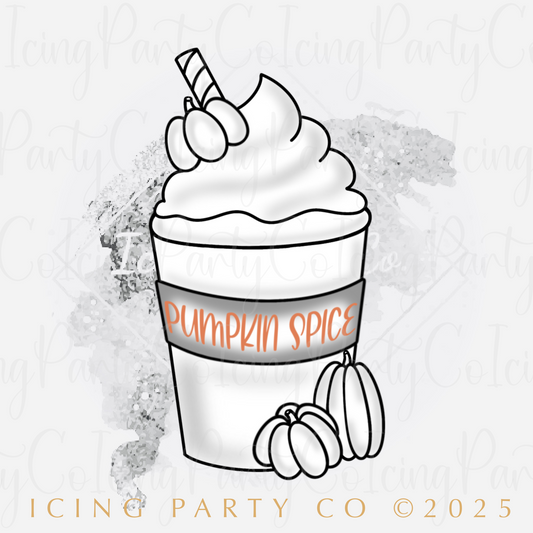 Pumpkin Spice Latte Cookie Cutter