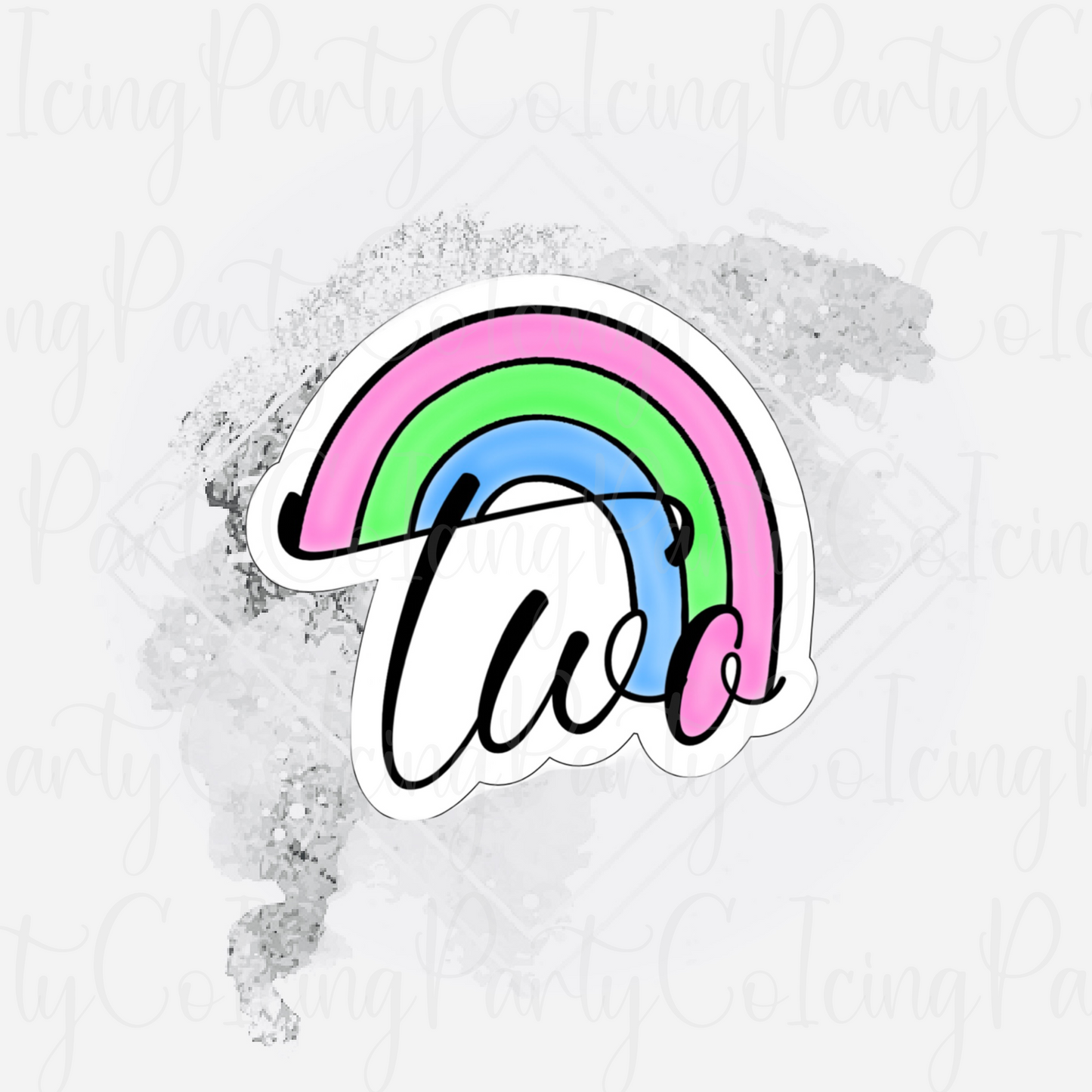 Rainbow Numbers 1-5 Cookie Cutter Set