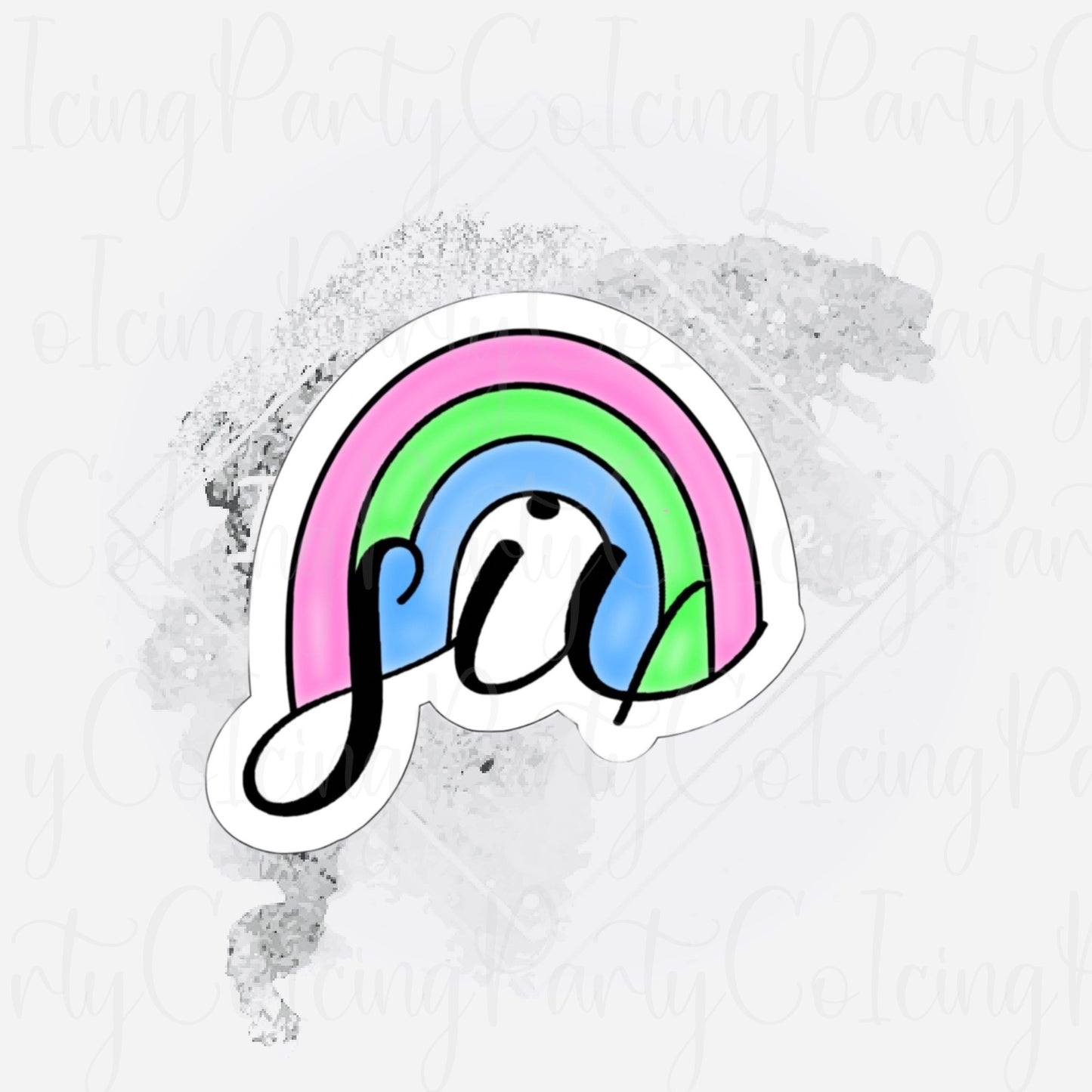 Rainbow Numbers 6-10 Cookie Cutter Set