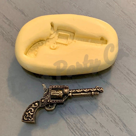 Vintage Revolver Gun Mold