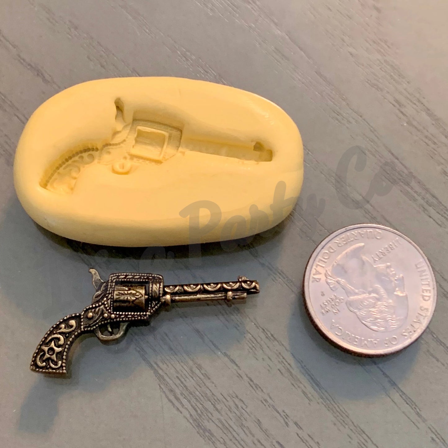 Vintage Revolver Gun Mold