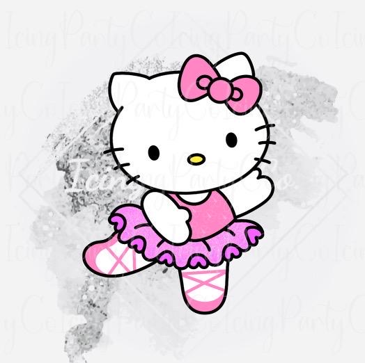 HK Ballerina Kitty Cookie Cutter