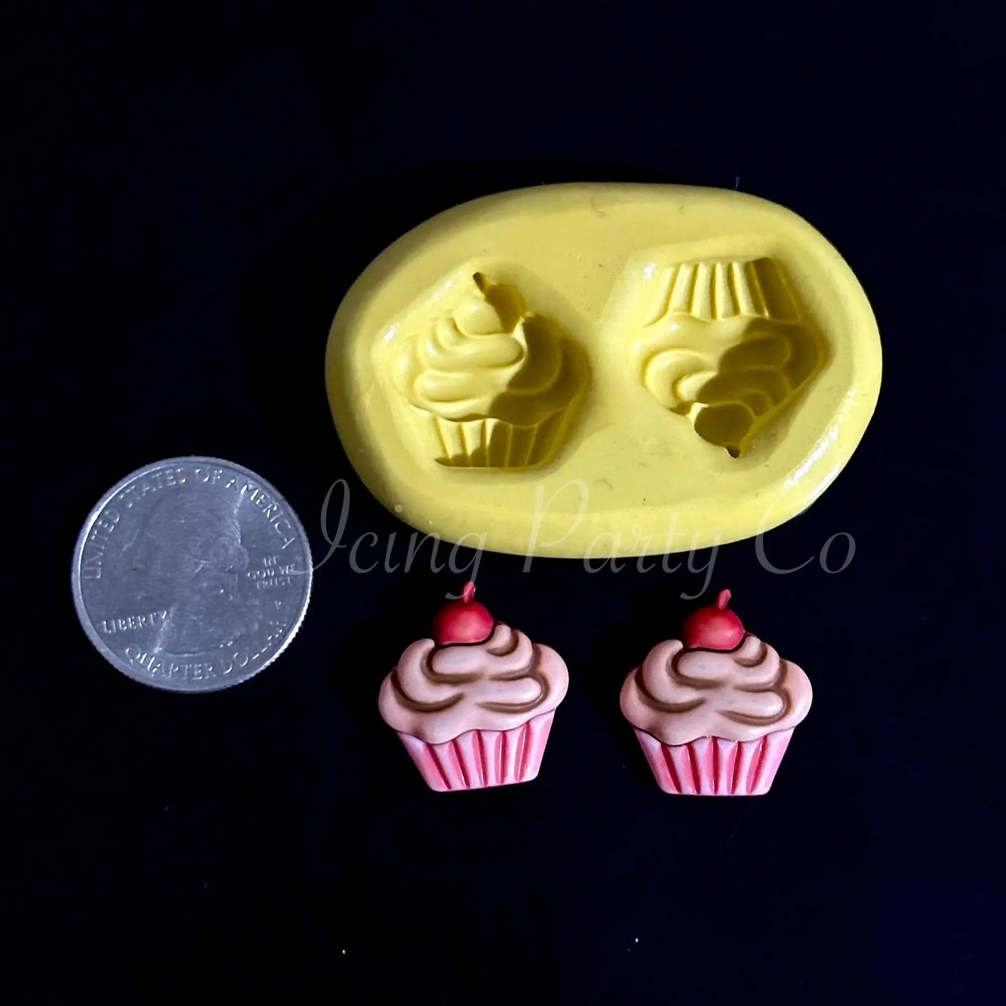 Mini Cherry Cupcakes Mold