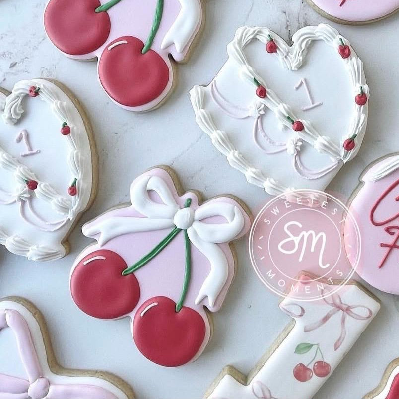 Coquette Cherries Cookie Cutter