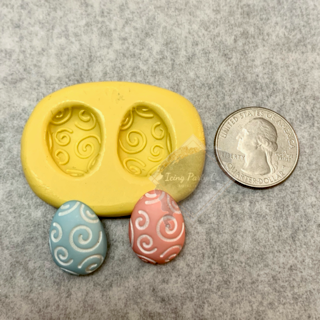 Easter Filigree Eggs Mold