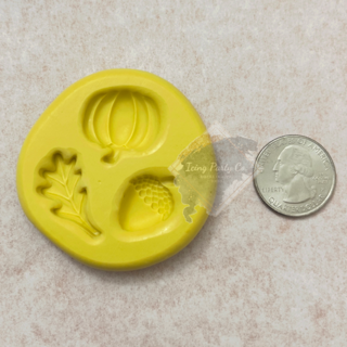 Fall Pumpkin, Leaf & Acorn Mold