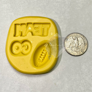 Go Team Football Mold