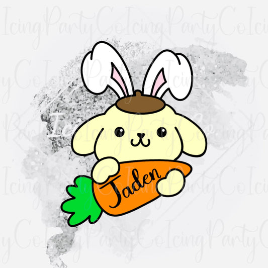 HK Dog Bunny Carrot Plaque Cookie Cutter