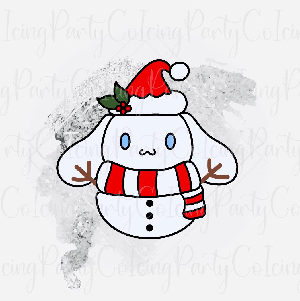 HK Snowman Bunny Cookie Cutter