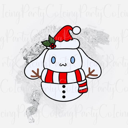 HK Snowman Bunny Cookie Cutter