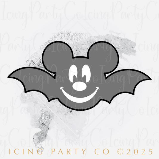 Mouse Bat w/Ears Cookie Cutter