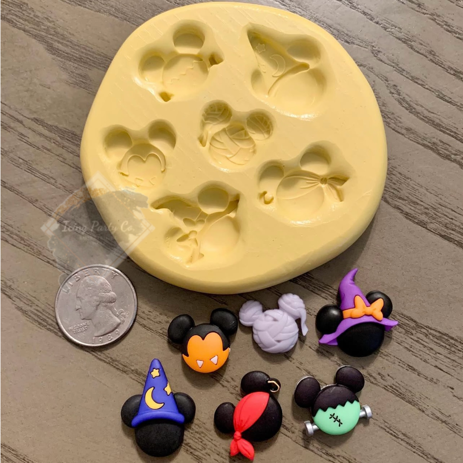 Mouse Halloween Hats Mold