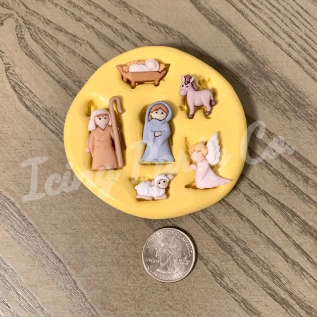 Nativity Set (Natividad) Mold