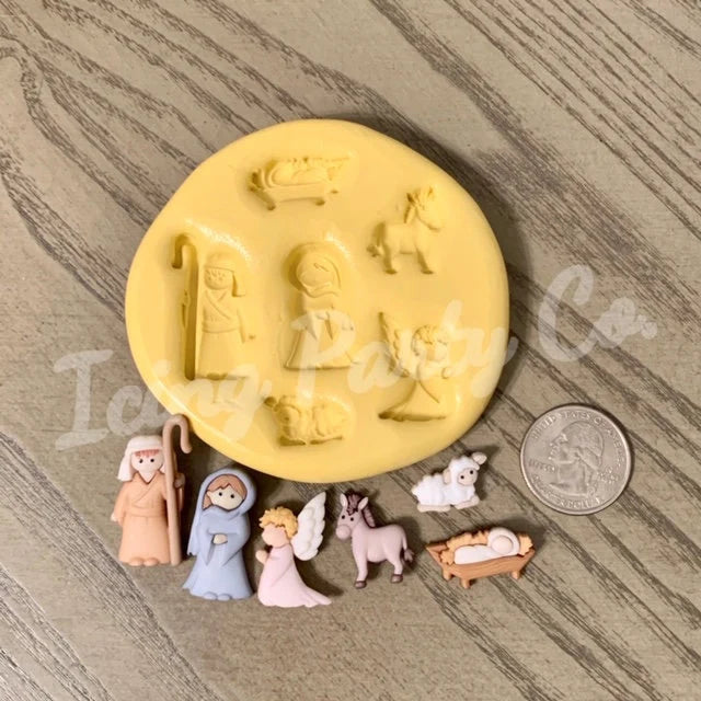 Nativity Set (Natividad) Mold