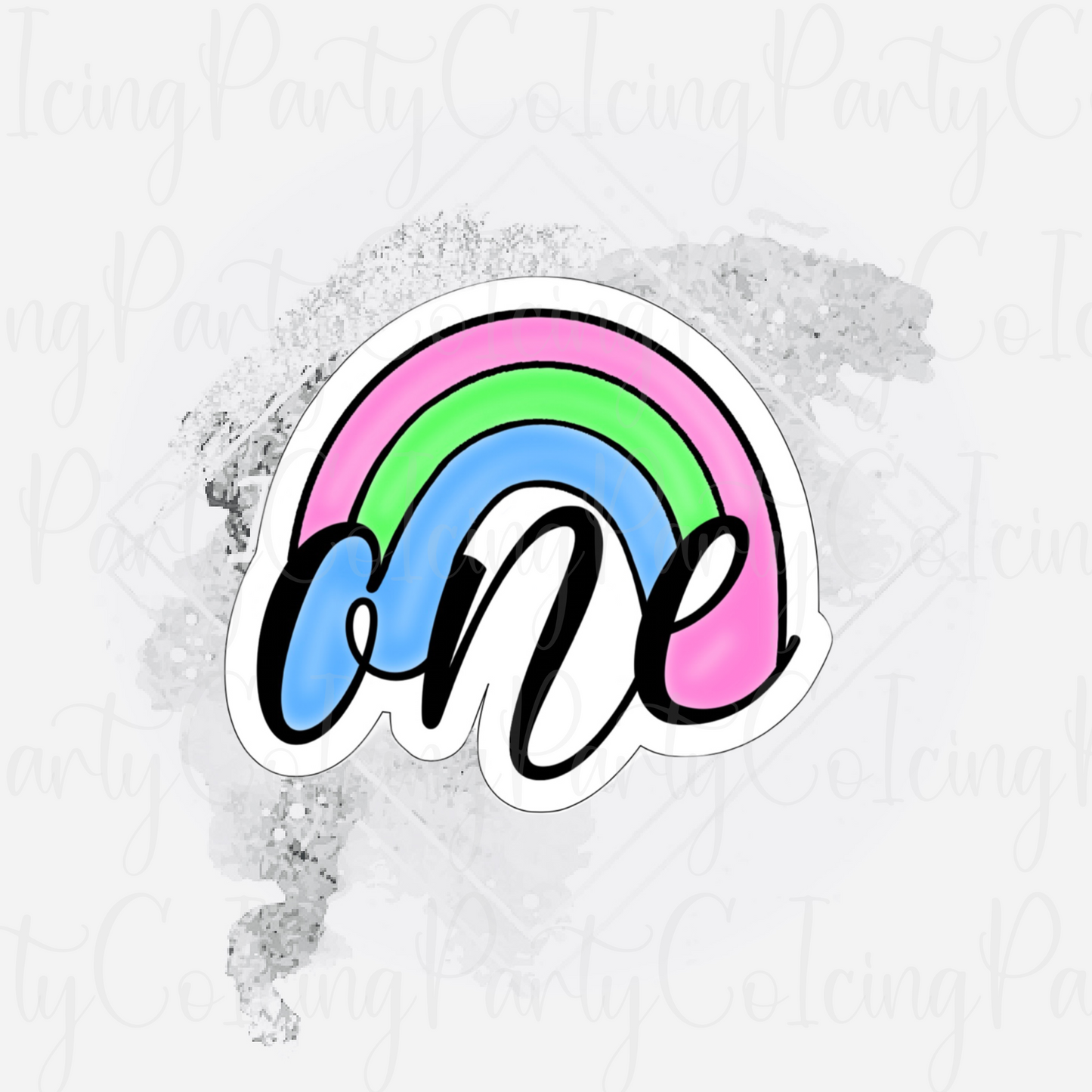 Rainbow Numbers 1-5 Cookie Cutter Set