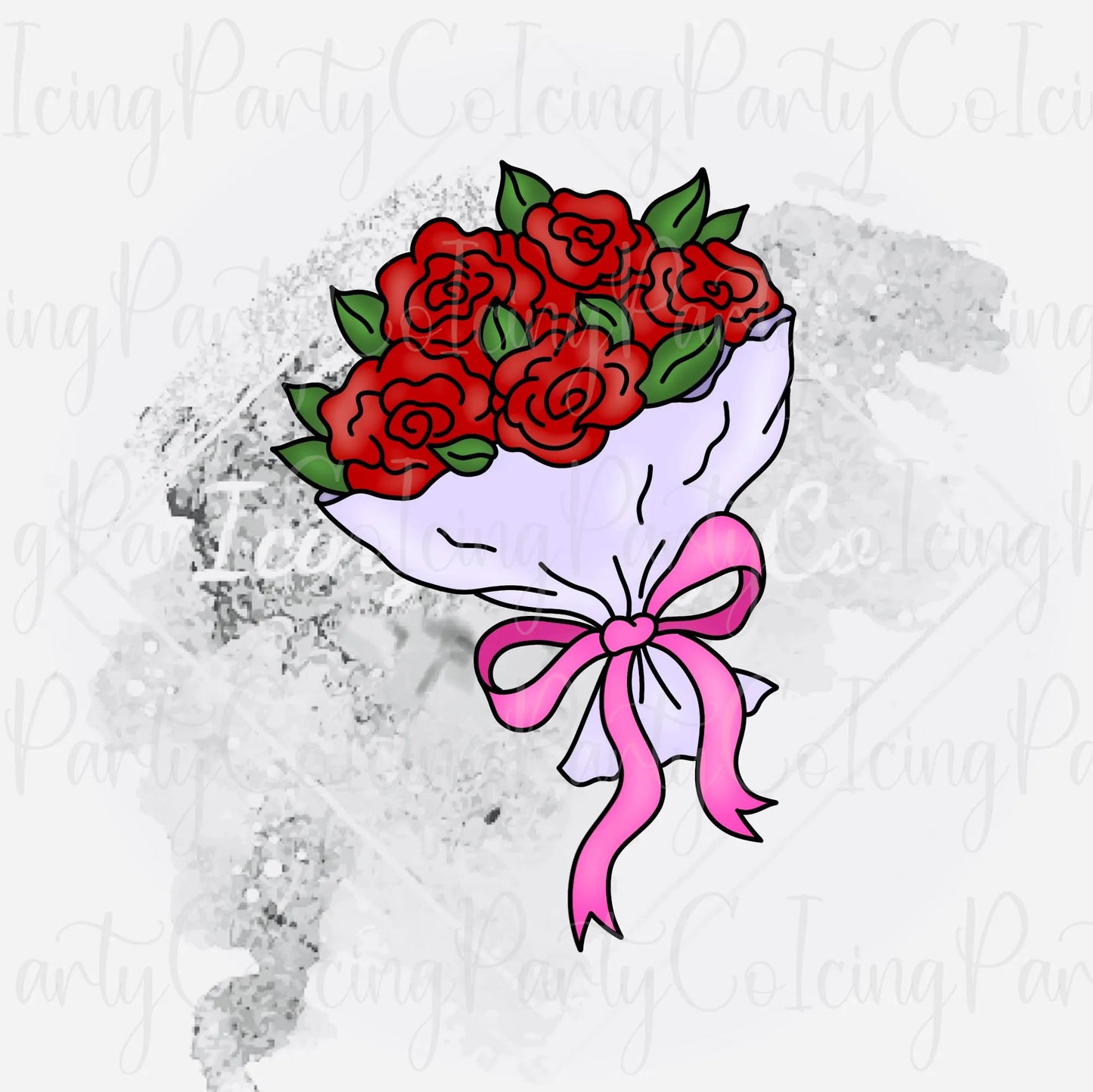 Rose Bouquet Cookie Cutter