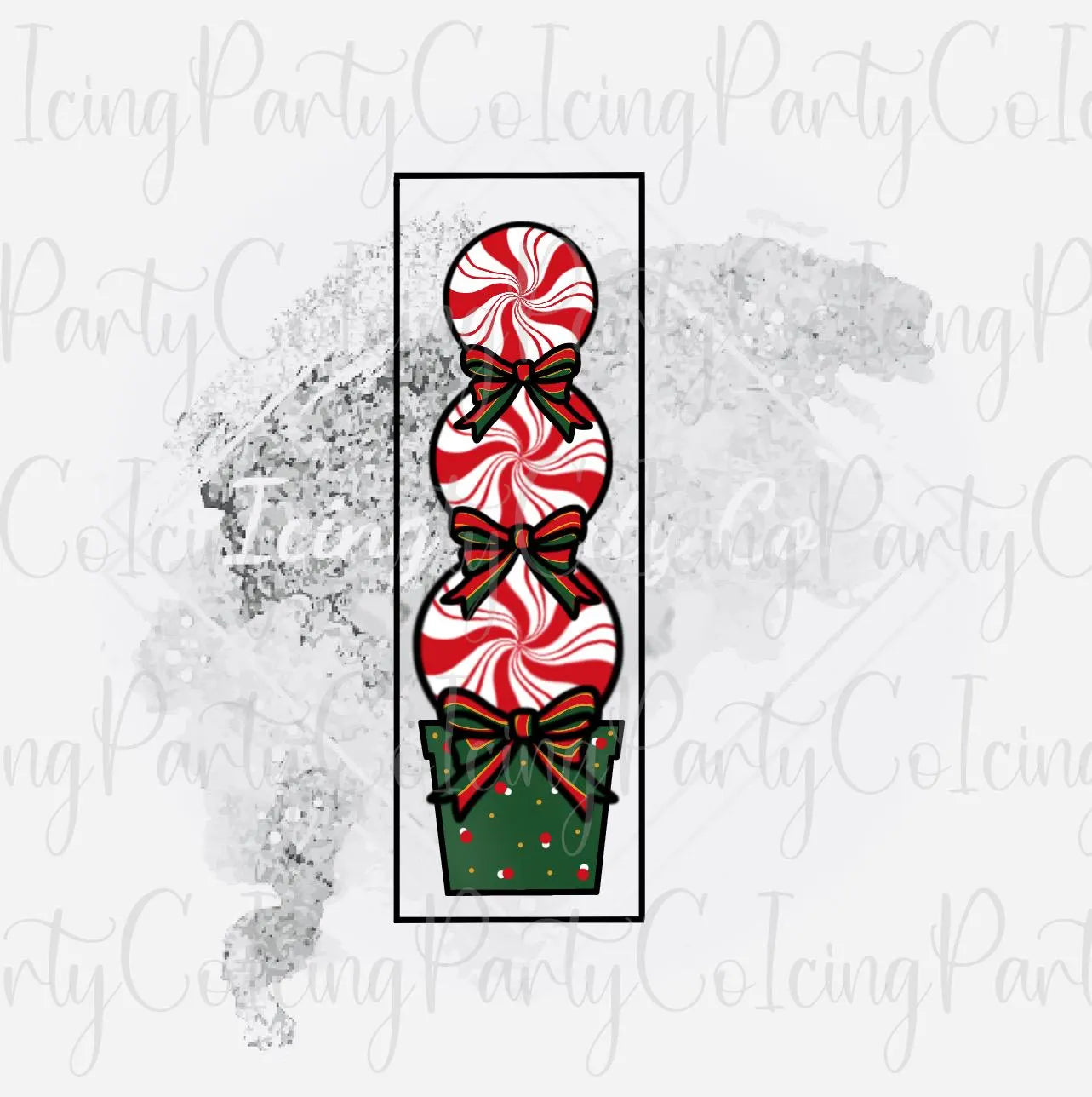 Skinny Peppermint Tower Cookie Cutter