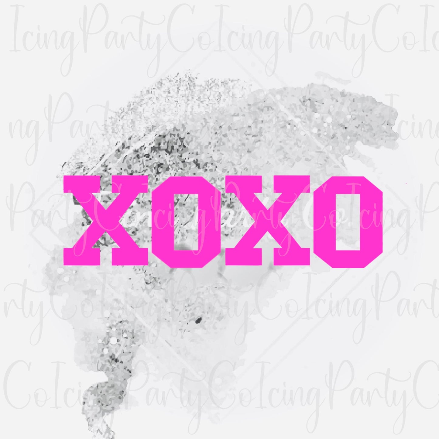 Sporty XOXO Cookie Cutter