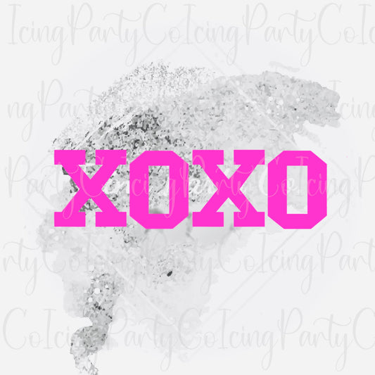 Sporty XOXO Cookie Cutter