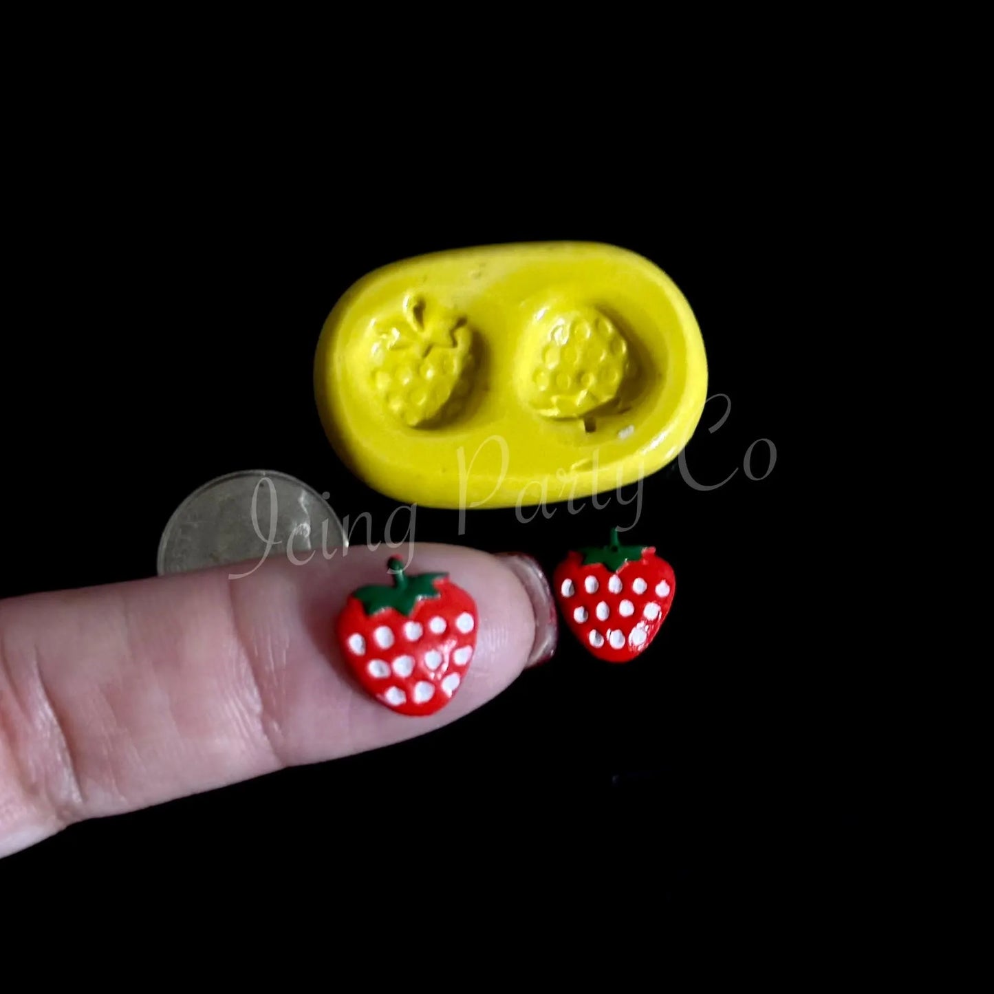 Tiny Strawberries Mold