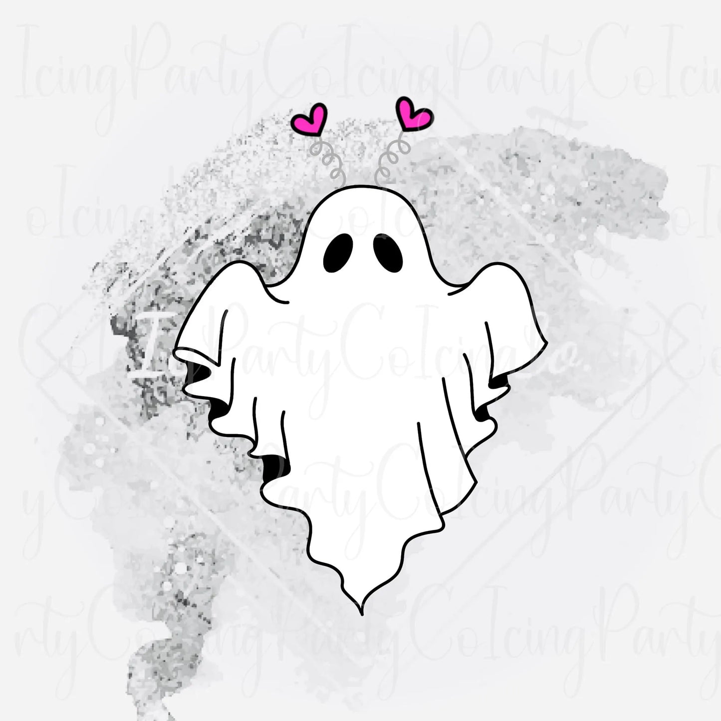 Valentines Love Ghost Cookie Cutter