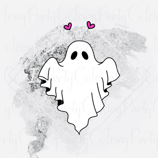 Valentines Love Ghost Cookie Cutter