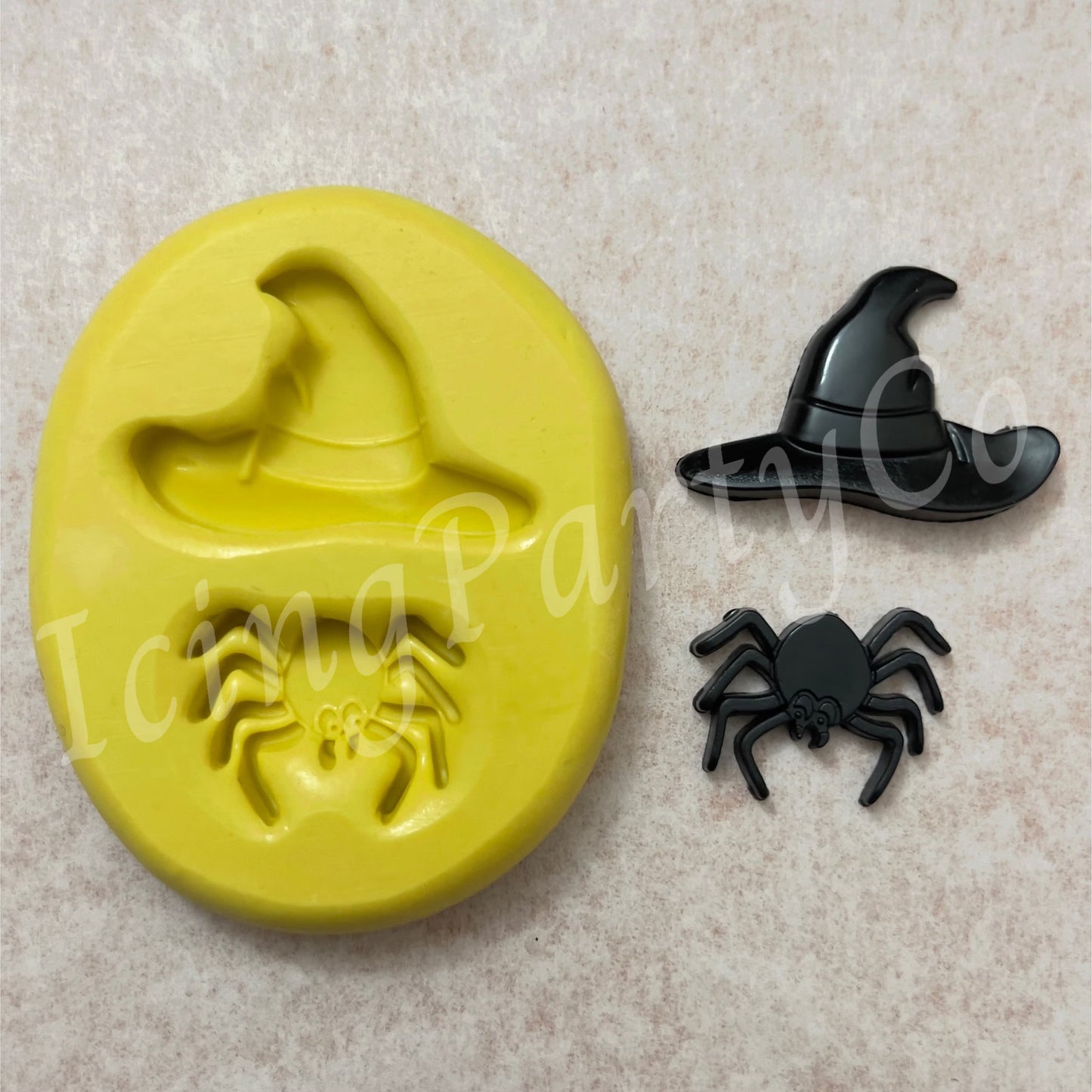 Witch Hat & Spider Mold