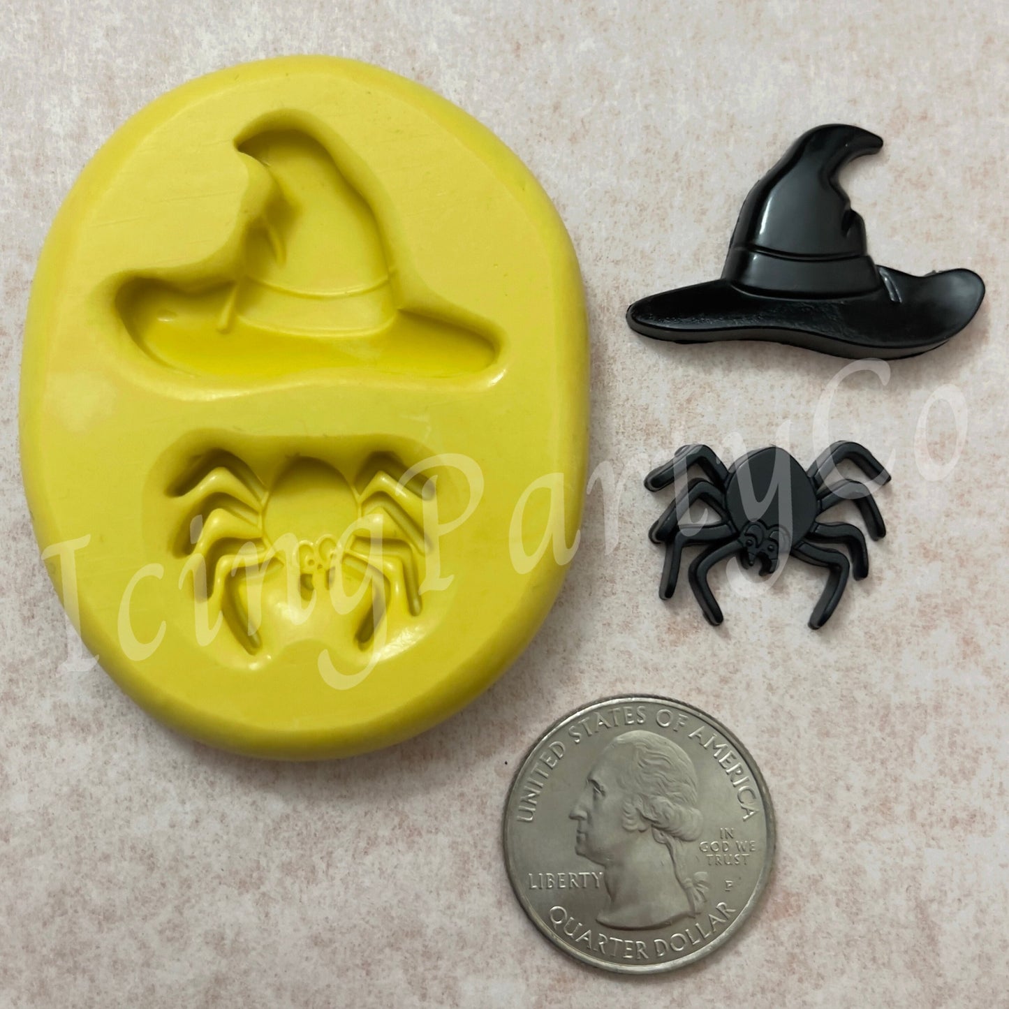 Witch Hat & Spider Mold